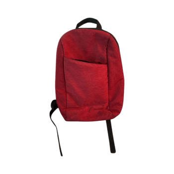 Red casual backpack