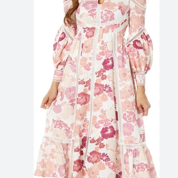 Ted Baker Dennise Linen midi mekko 