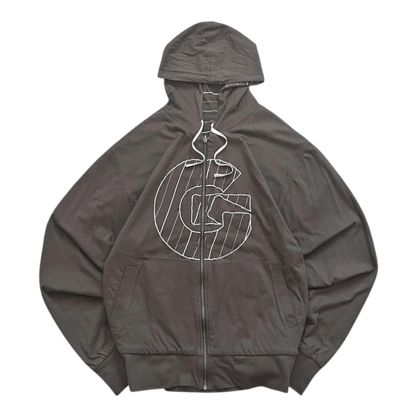 Globe brown striped hoodie