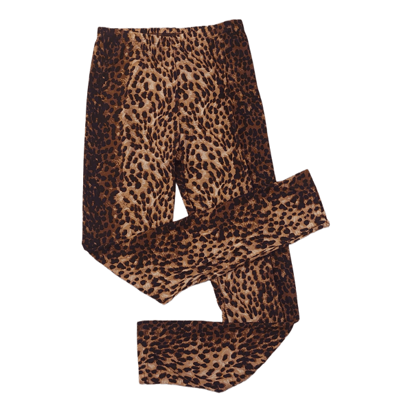 Leopardmønstrede leggings