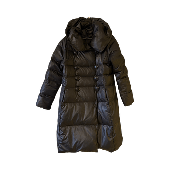 Marimekko musta untuvatakki koko S