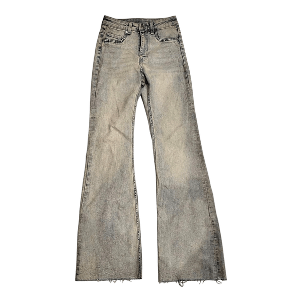 Light blue flared jeans