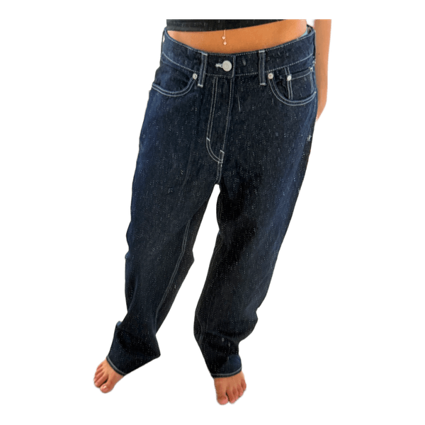 Blå loose fit jeans
