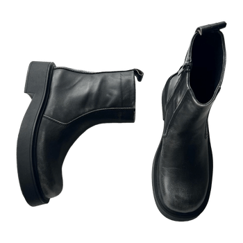 Zara/real leather boots