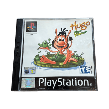 PS1 Hugo Frog Fighter (CIB) Pohjoismaiden julkaisu
