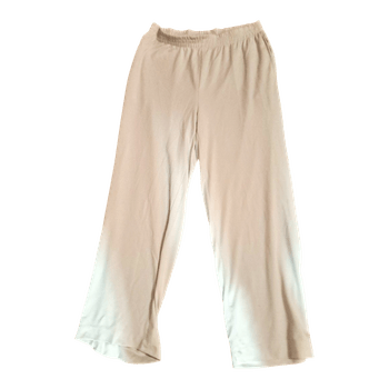 Beiget leveälahkeiset housut