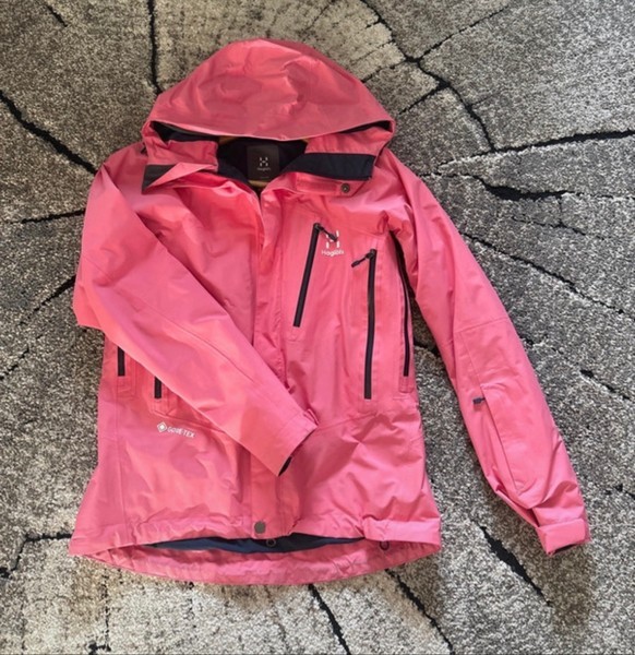 Pink Haglöfs astral gtx jacket