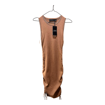 Lioness brown ruched dress