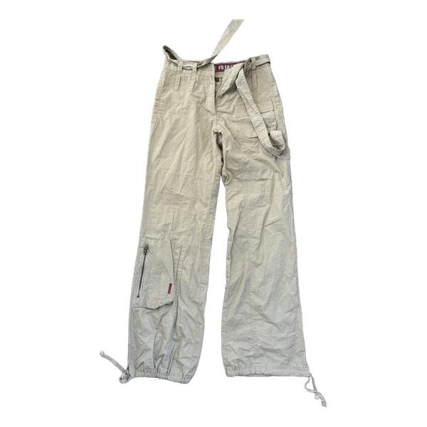 Beige cargo trousers
