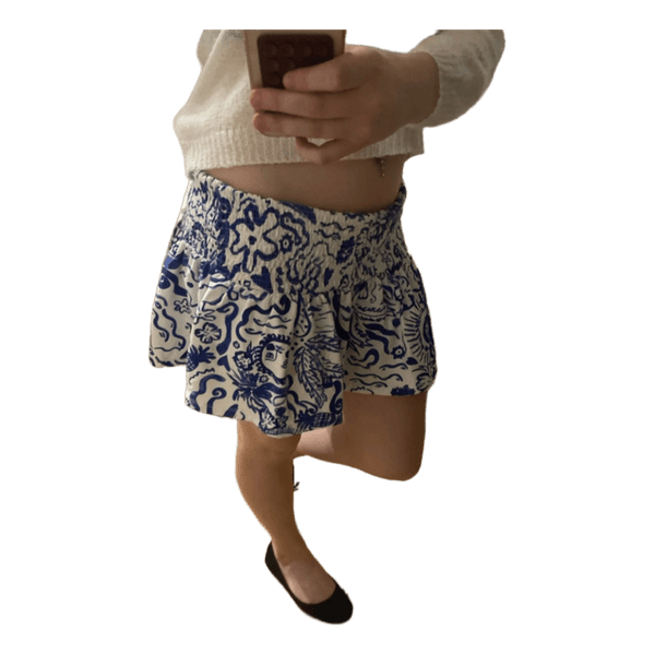 Kuviollinen minihame