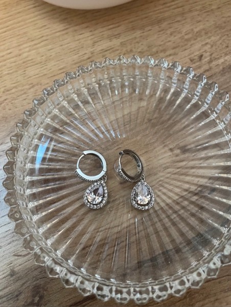 Unused Teardrop Earrings