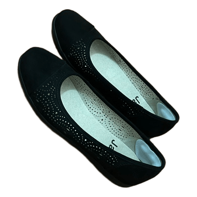 Black Jana ballet flats
