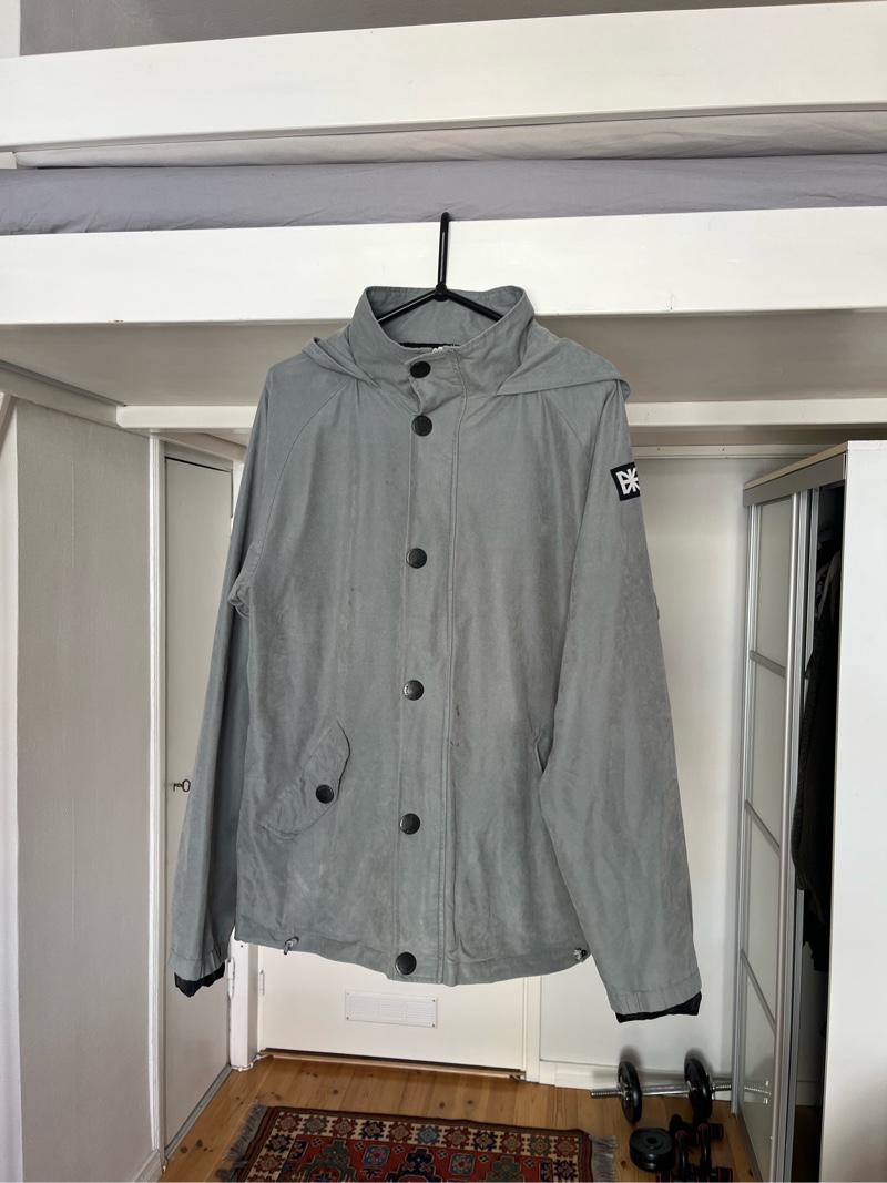 Harmaa Makian takki, XL