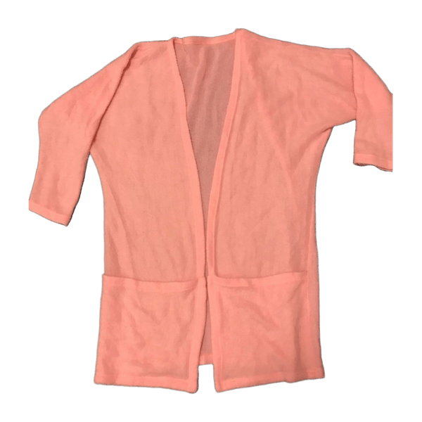 Pitkä vaal.punainen neule cardigan