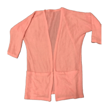 Pitkä vaal.punainen neule cardigan