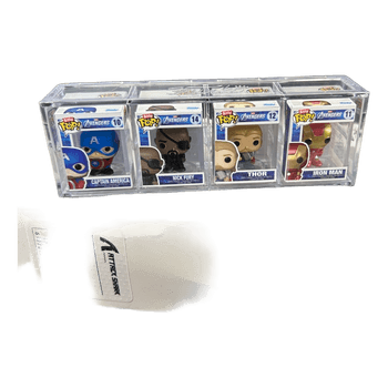 Marvel Avengers Bitty Pop! -setti (4 kpl) + suojakotelo