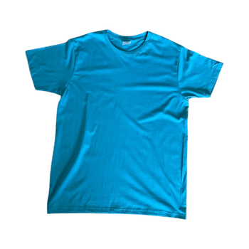 Turquoise crew neck t-shirt