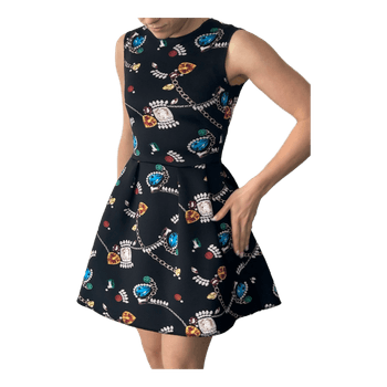 H&M gem print dress