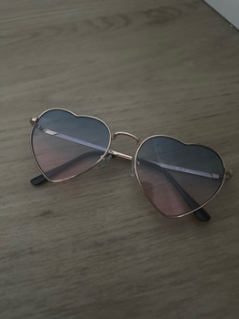 Heart-shaped sunglasses