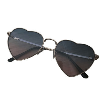 Heart-shaped sunglasses