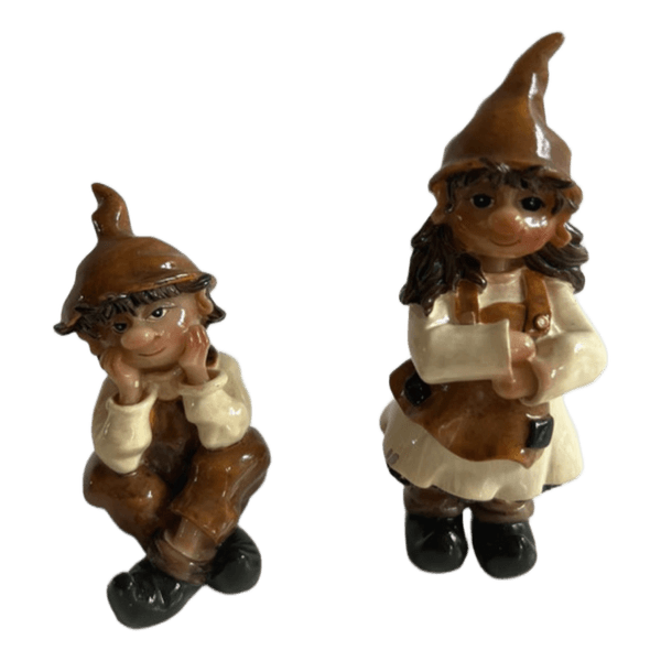 To små nissefigurer