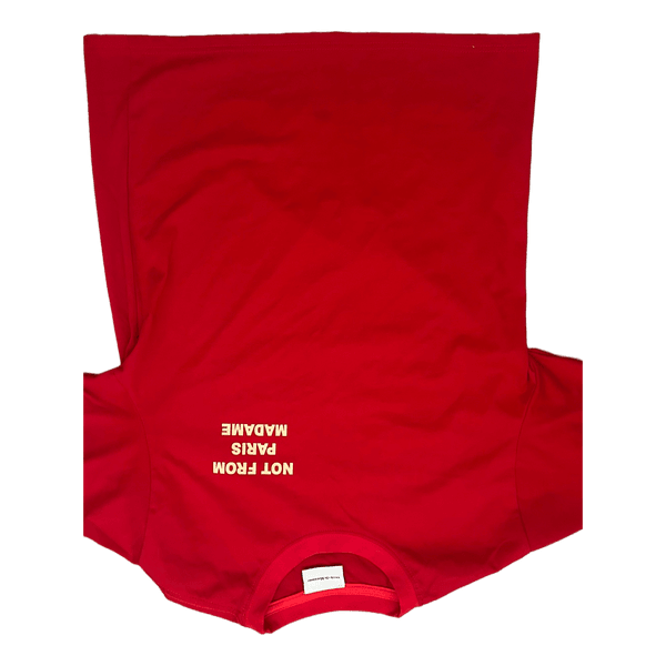 Rød Drôle de Monsieur t-shirt