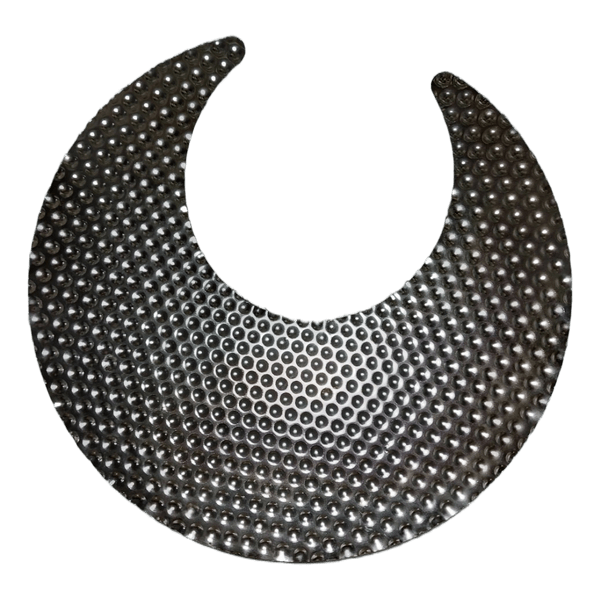 New moon shaped dish