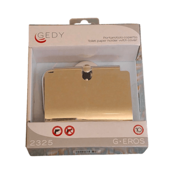 Metallinen wc-paperiteline kannella