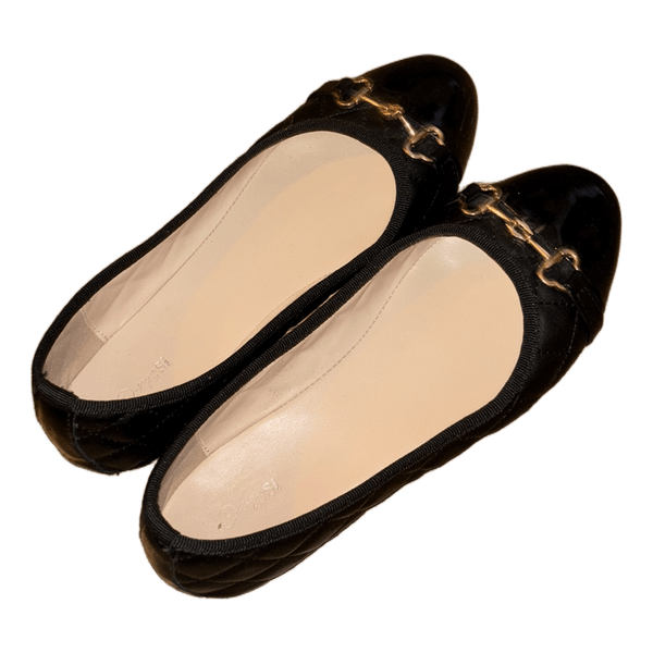 Designbysi - Sorte quiltede ballerinaer