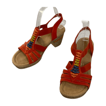 Rieker Red Antistress Sandals 38