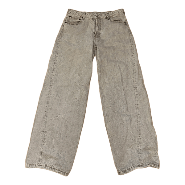 Zara grey wide jeans