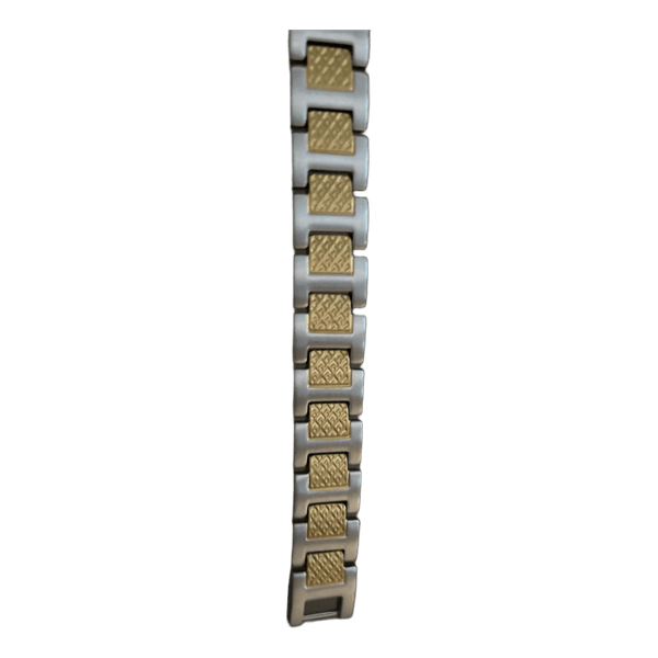 Lacoste silver gold bracelet