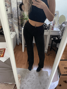 Mustat H&m legginsit