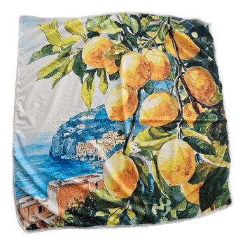 Citrus print scarf