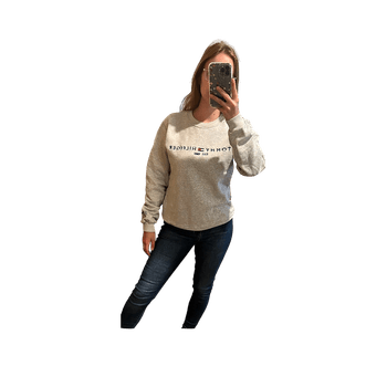 Grey Tommy Hilfiger sweatshirt