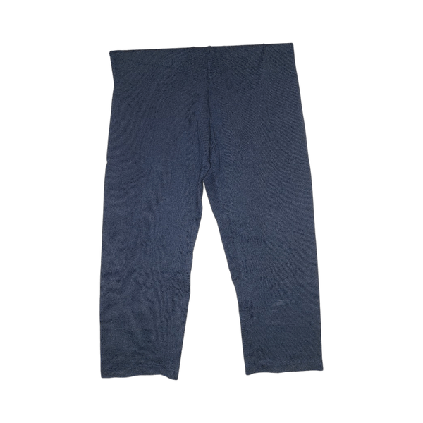 Navy cropped leggings
