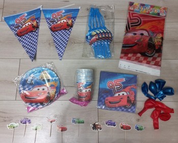 Cars party decoration set