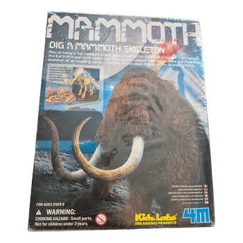 Mammoth skeleton digging kit