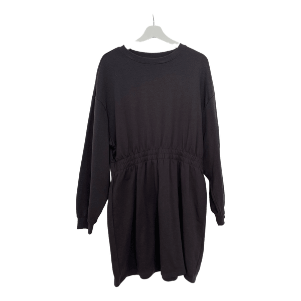 Grey sweatshirt dress