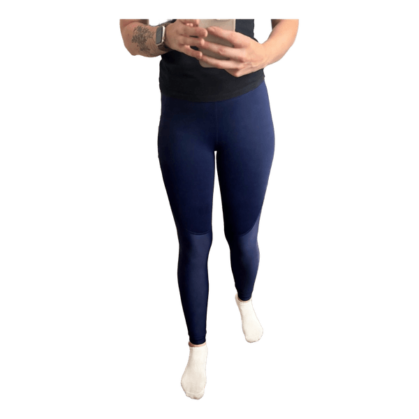 Navy blue sports leggings