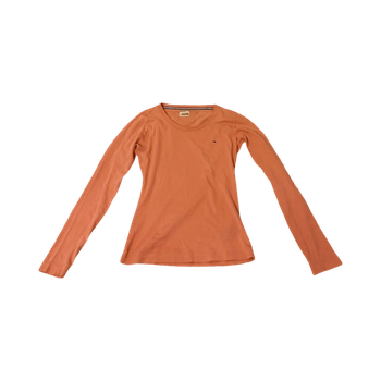 Tommy Hilfiger coral pink long sleeve S