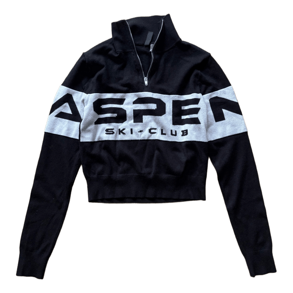 H&M cropped half-zip jumper