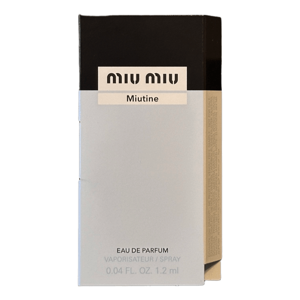 Miu Miu Miutine perfume sample