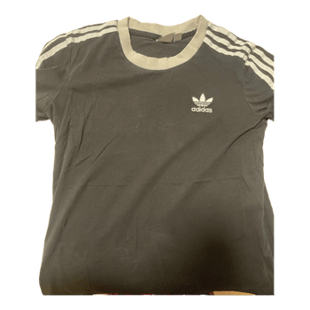 Adidas black t-shirt