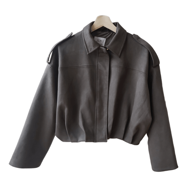 Olive suede jacket