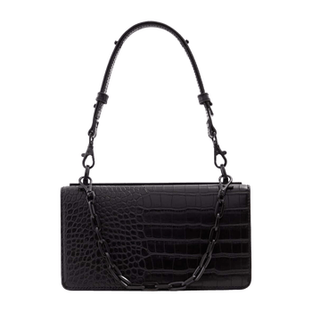 Black chain strap bag