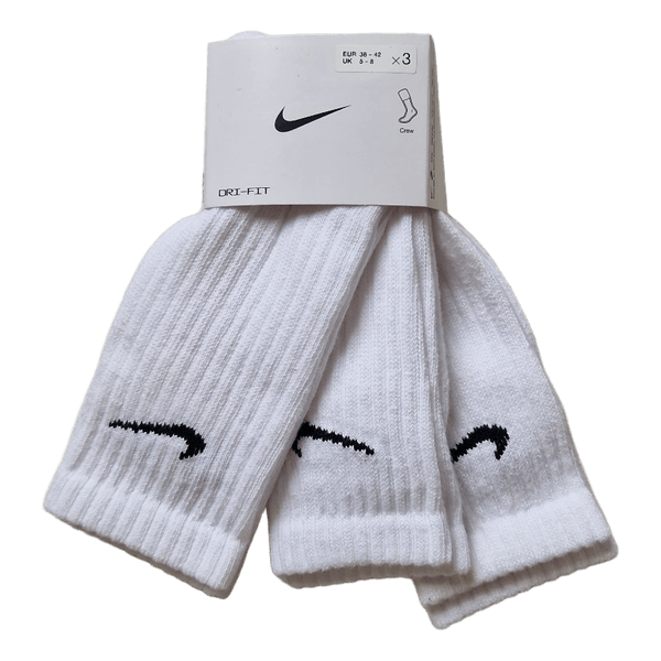 Nike baltos kojinės ilgos 3 poros