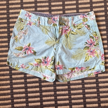 Floral print shorts - XS