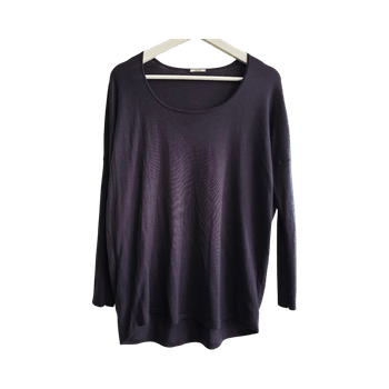 WOLFORD relaxed cotton-silk tunic