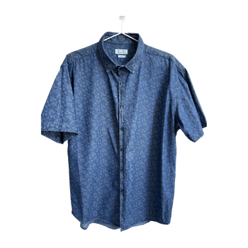 sininen slim fit kauluspaita